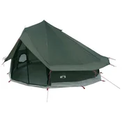 vidaXL vidaXL Tipi šotor Vojaška zelena 700 x 700 x 395 cm Poliester in jeklo, (5000309611)