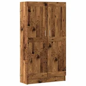 Vidaxl Knjižna omara starinski les 82,5x30,5x150 cm inženirski les