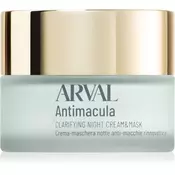 Arval Antimacula obnovitvena nočna kremasta maska proti pigmentnim madežem 50 ml