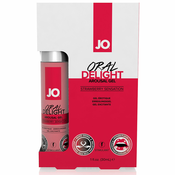 System JO – Oral Delight Arousal Gel jagoda, 30 ml