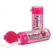 Xylitol, žvečilni gumiji za otroke - jagoda, 30 kosov