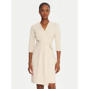 Rinascimento Cocktail obleka CFC0020071002 Bež Regular Fit