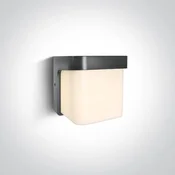 ZIDNA SVJETILJKA LED 12W/3000K/600lm IP54 ANTRACIT