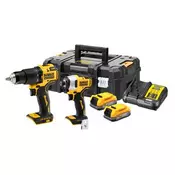 DEWALT 18V baterijski kombinirani komplet DCK2062E2T