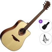 LAG Tramontane 88 T88DCE Standard SET Natural Elektroakustična dreadnought