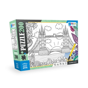 Puzzle za bojenje 200 pcs tower bridge bf388 ( 108/23883 )