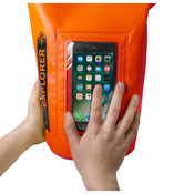 Celly Spritzwasserfeste Tasche 5L Orange EXPLORER5LOR Universal 5L Tasche bis 6,2 Zoll