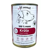 All Animals Vse živali DOG puran mlet 400g
