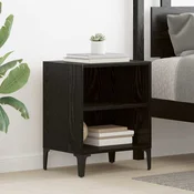 Nocni ormar Crni hrast 40 x 30 x 50 cm Konstruirano drvo