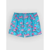 Lousy Livin Greater Flamingos Boxershorts scuba blue