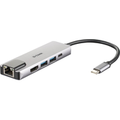*D-Link DUB-M520 HUB USB-C + USB 3.0 + HDMI