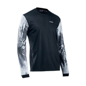 Mens NorthWave Enduro Jrs Ls Black/Anthracite Cycling Jersey