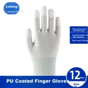 Lufeng Radne rukavice, 12 pari, Zelene
