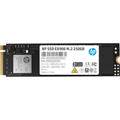 HP SSD M,2 250GB EX900 NVMe PCIe 3,0 x 4 1,3 (2YY43AA)