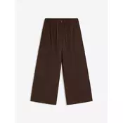 Bershka Kargo hlače  temno rjava