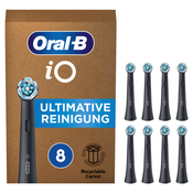 Oral-B Aufsteckbürsten iO Ultimative Reinigung 8er, , Črna