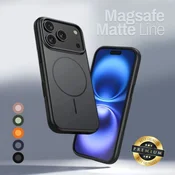 Maska za iPhone 17 6.3 Magsafe Matte Line, Crna
