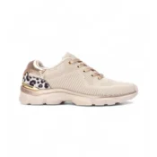 Xti za ženske. 14436102-BEIGE Superge 144361 beige (37), Bež, Ravna stran, Čipke, Priložnostno