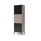 Kabinet RONJA taupe/črna