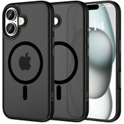 TECH-PROTECT MAGMAT MAGSAFE IPHONE 16 PLUS MATTE BLACK (5906302311095)