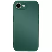 AVIZAR Ovitek za iPhone 16e Soft-Touch silikonska serija Fast Cover, Temno zelena, (5000189364)