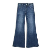 Bershka Kavbojke temno modra