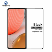 Premium Full Glue zaščitno steklo za Samsung A72 5G/4G | Pinwuyo, črn rob
