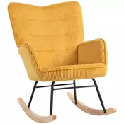 Homestar Gugalnik 98x71x101 cm rumene barve