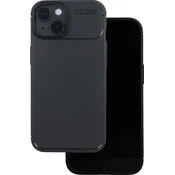 Ovitek Carbon Elite TPU za Xiaomi Redmi 15C 4G/5G - črn