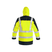 Moška odsevna jakna LONDON, 5v1, rumeno-modra, velikost 5,5 mm, w. L