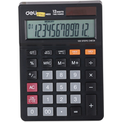 Kalkulator Deli Smart - EM01320, 12 dgt, crni