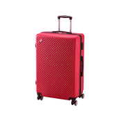 ADTREND set potovalni kovček Rosa Vivo, rdeč, 3 kos, ABS