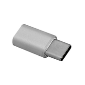 LTC Adapter mikro USB Ž. - tip C M., alu ohišje, (20773055)