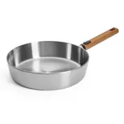 Tava za umak LOGIC STEEL 28 cm, s odvojivom ručkom, nehrđajući čelik, WOLL