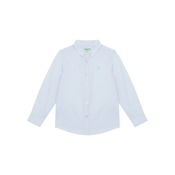 United Colors Of Benetton Srajca 54AZCQ00R Svetlo modra Regular Fit