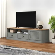 TV ormaric VIGO sivi 156 x 40 x 40 cm od masivne borovine