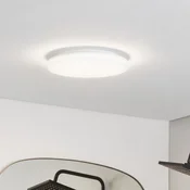 Prios LED stropna svetilka Artin, O 33 cm, bela, CCT, IP65 - Kopalnica - Sodobni - Plastika