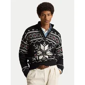 Polo Ralph Lauren Pulover 710B36075001 Črna Regular Fit