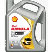 Shell ulje Rimula R4X 15W40, 5L, teretno R3X