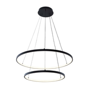 Zuma Line 18140BK-2 - Viseći LED luster BRENO na sajli LED/50W/230V 3000/4000/6000K