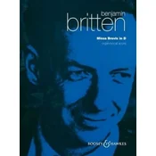 BRITTEN:MISSA BREVIS IN D ORGAN/VOCAL SCORE