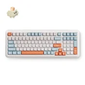 Bežicna gaming tastatura MCHOSE K99 V3 Mehanicka/Horizont orange/Icy Creamsicle Switch