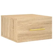 Vidaxl Stenska nočna omarica sonoma hrast 35x35x20 cm