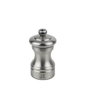 Salt mill, 10 cm, stainless steel, Bistro Chef Z, Stainless Steel -