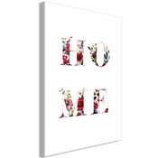 Slika - Home in Flowers (1 Part) Vertical 80x120