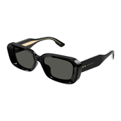 Gucci GG1531SK 001 ONE SIZE (54) Črna/Siva