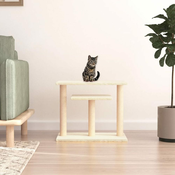 Grebalica za macke s platformama krem 62,5 cm