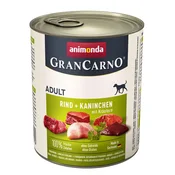 Animonda ANIMONDA GranCarno Adult Govedina, zajec in zelišča - mokra hrana za pse - 800g