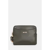 BOSS denarnica ženska iz umetnega usnja Sandy Zip Cardholder
