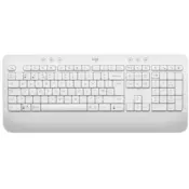 Logitech K650 Signature tipkovnica, brezžična, USB, SLO g, bela (920-010977)